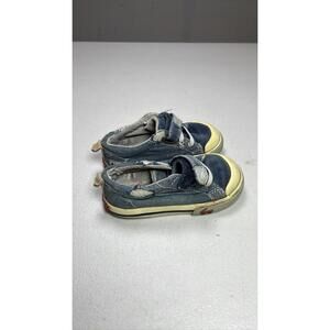 Kai Run Toddler Denim Slip On Sneakers Size 7